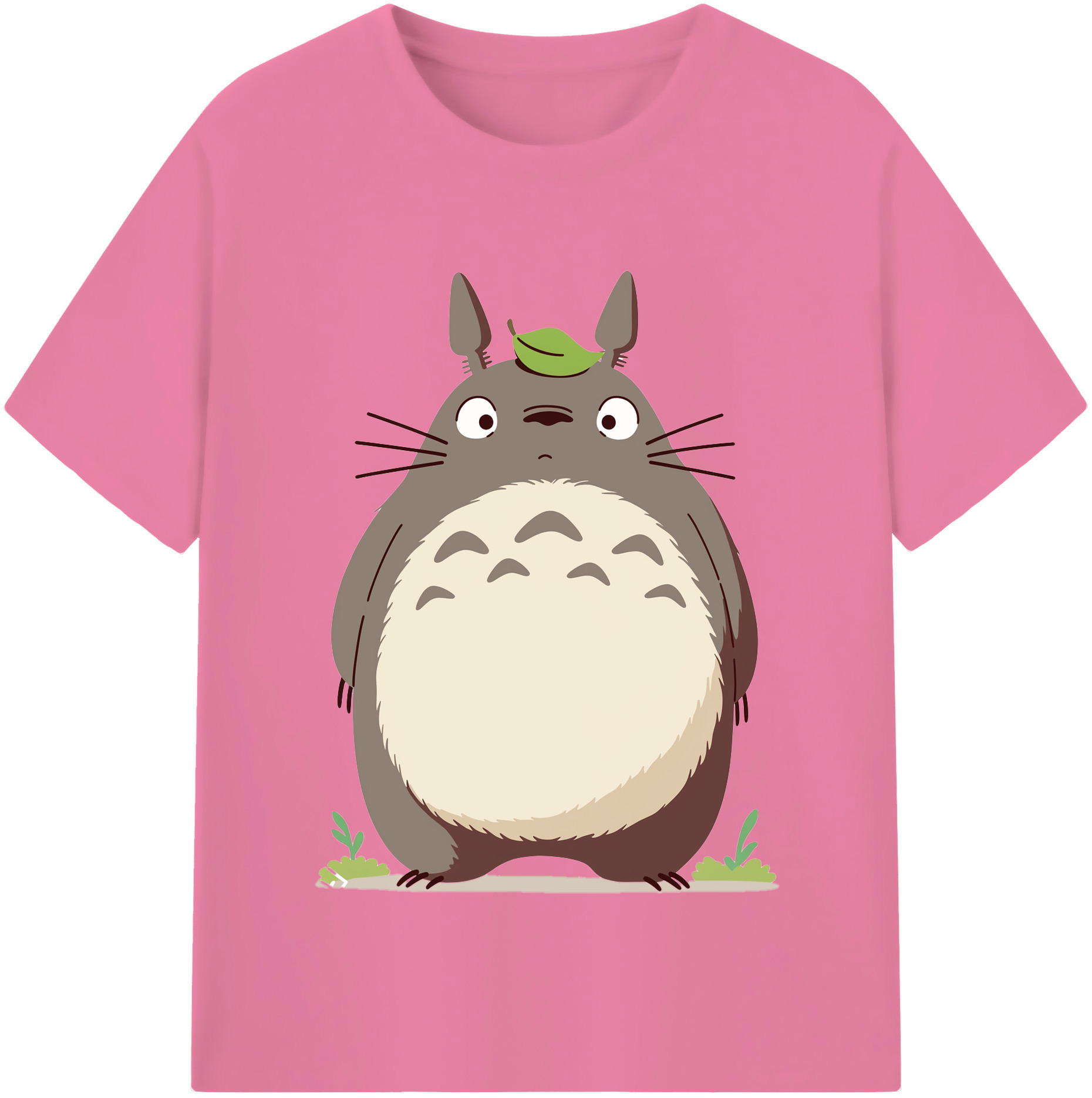 （画像用） となりのトトロ 草壁メイ 草壁サツキ My Neighbor Totoro Satsuki Kusakabe Mei Kusakabe 綿100％半袖Tシャツ（フロントプリント）